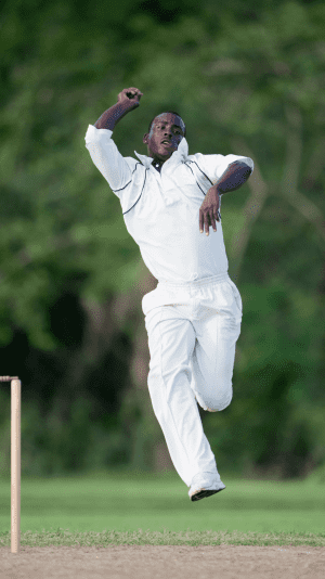 Fast bowlers get lots of foot issues due to the high impact of bowling 